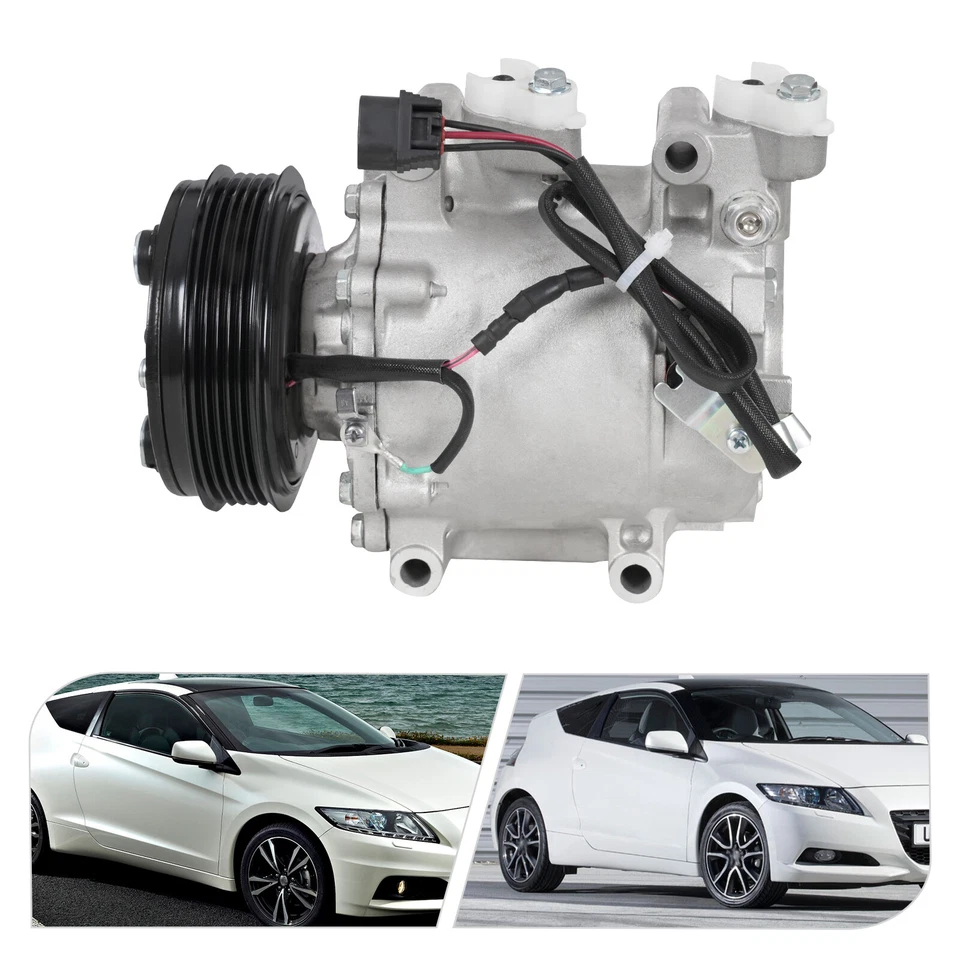 A/C Compressor For 2011-2015 Honda CR-Z 1.5L/2010-2014 Honda Insight 1.3L Foto 2 de 4