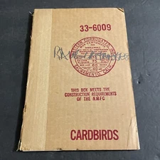 Art Brochure: Cardbirds - Robert Rauschenberg / CB