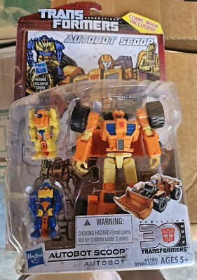 Transformers Generations Autobot Scoop Moc 2014