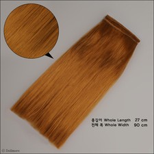 Synthetic mohair Making doll wig String Hair - Mohair straight : Carrot SM8 