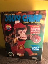 Multi-Action Jolly Chimp Battery Operated No. 9936 MINIMAL WEAR: DOES NOT WORK