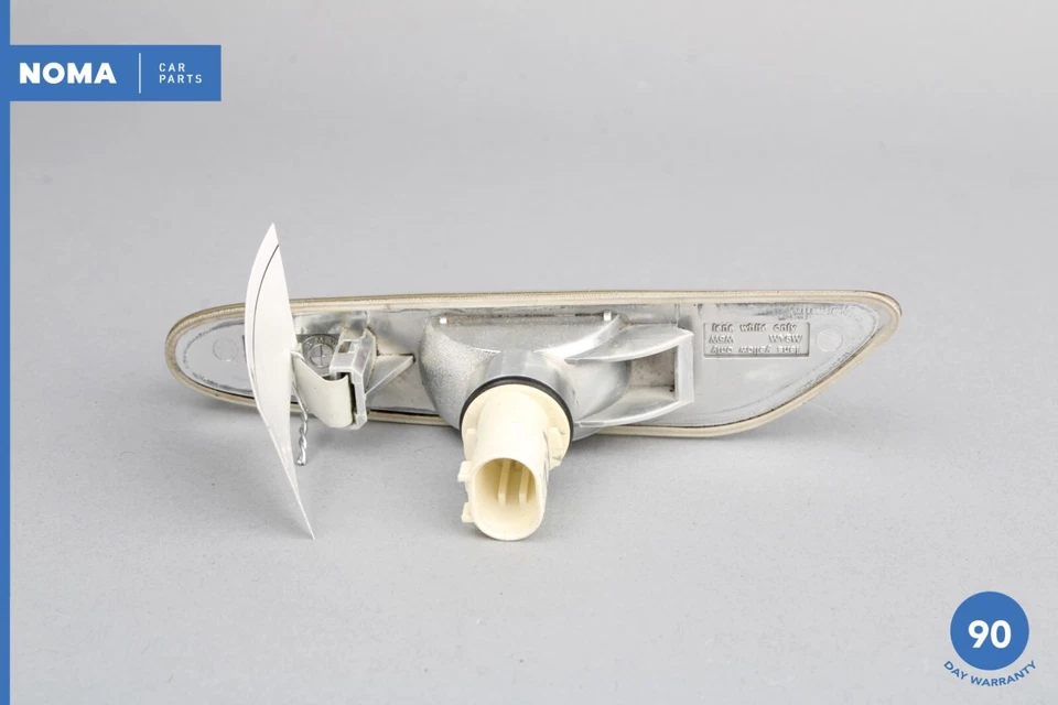 08-10 BMW 535i E60 guardabarros delantero izquierdo ala lateral marcador luz lámpara 63137165741 OEM Foto 3 de 4