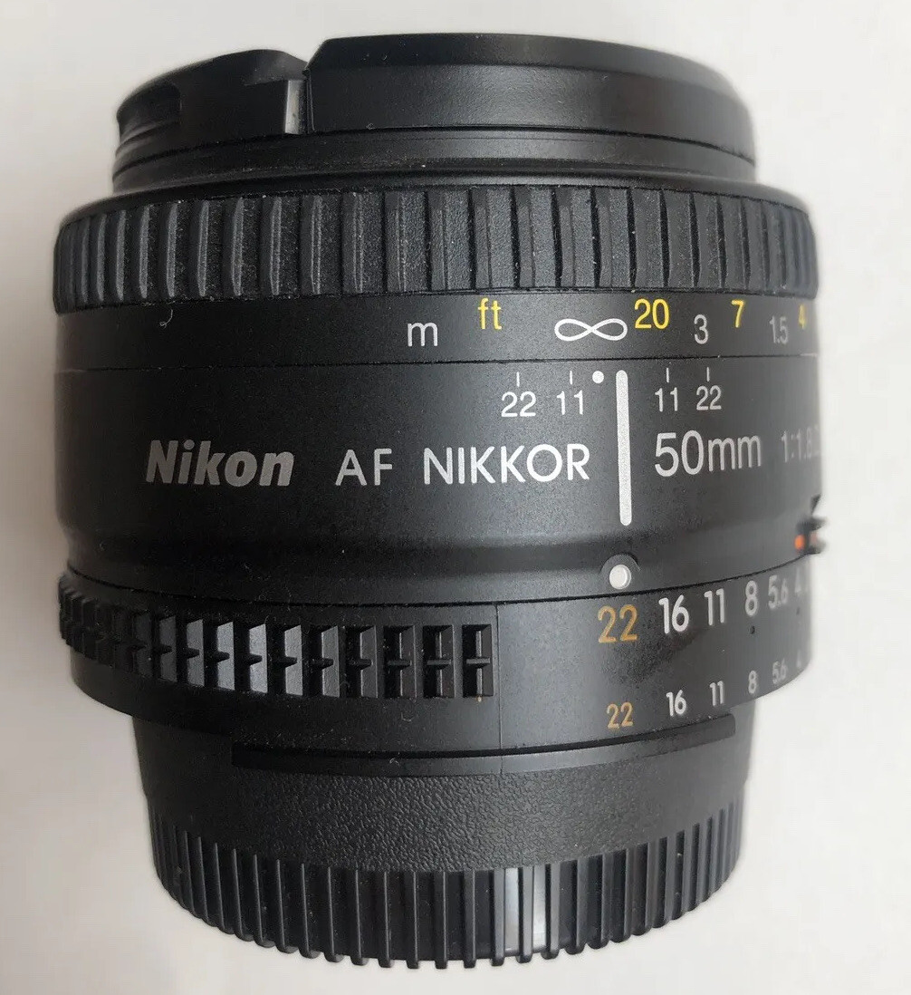 Nikon AF Nikkor 50mm D Camera Lens for Nikon DSLR Camera *GOOD/TESTED*