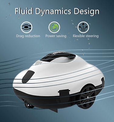 very light Powerful Above Ground Flat Pool Robot Cleaner Cordless Robotic Vacuum