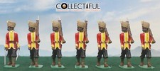 NICKOLSON - LEAD INDIAN SIKH SOLDIER SET X7 - DELHI DURBAR - BRITAINS SIZE  L112
