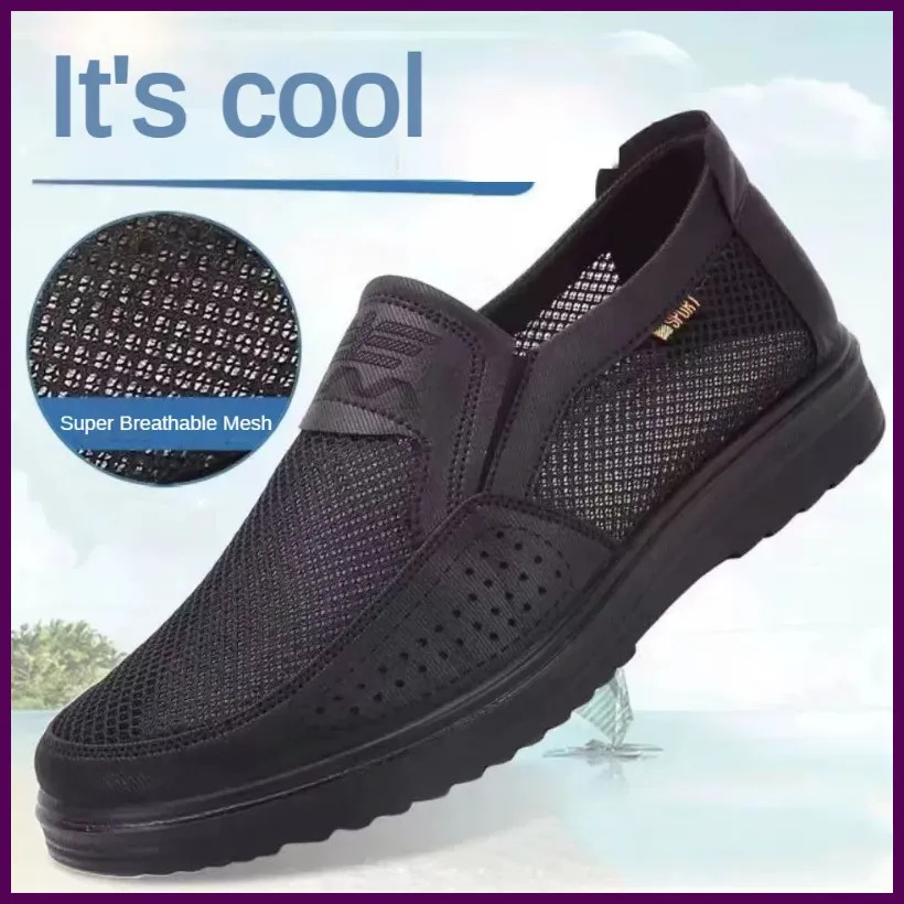 SAOLA ​Scarpe Uomo 2025 Sneakers Estive Casual Maglia Traspirante Suola Grossa Convenienti