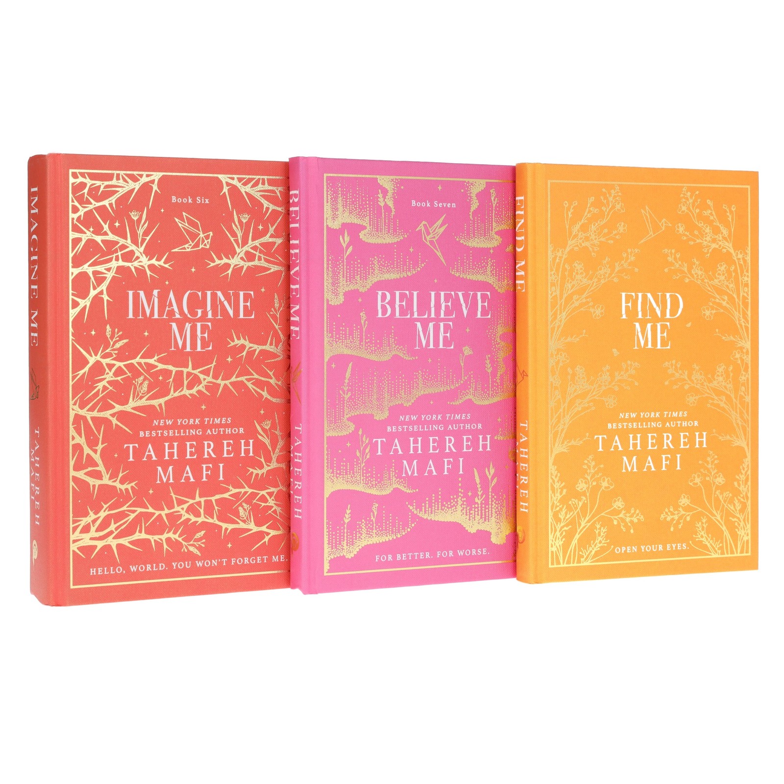 Shatter Me (Book 6-8) Collector's Edition by Tahereh Mafi 3 Book Set-Ages 14+-HB