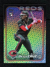 2024 Topps Series 1 Holiday Elly De La Cruz #141 0tx