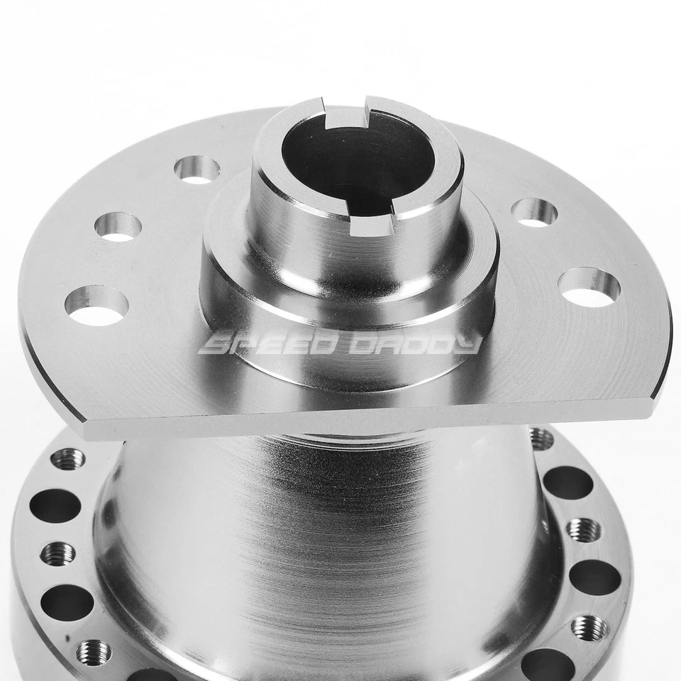 PARA 88-91 CIVIC 90-93 INTEGRA PLATA ALUMINIO VOLANTE ADAPTADOR BUJE 6 ORIFICIOS Foto 3 de 4