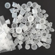 Emalla Tattoo Ink Cap Kit - 300Pcs Mixed TA-201/TA-202/TA-203 -300Pcs 