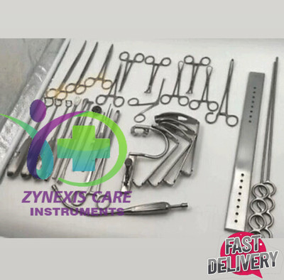 Tonsillectomy And Adenidectomy 30 Pieces Kit Surgical Instruments Set With Box