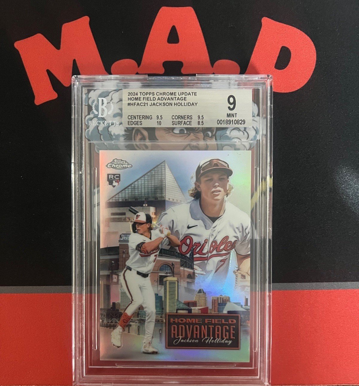 2024 Topps Chrome Update Series - Home Field Advantage Jackson Holliday #HFAC-21