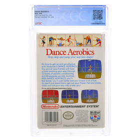 Graded NES Cart CIB - Dance Aerobics CGC 9.0 (1)