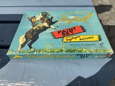 Standard Toycraft Products Inc. Roy Rogers Vintage Paint Set with Pictures