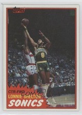 1981-82 Topps Lonnie Shelton #86 1c7