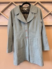 Pendleton 100 Wool Women  s Size 16 Vintage Light Blue Peacoat
