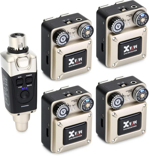 Xvive U45R4 Wireless In-ear Monitoring System - 5.8GHz