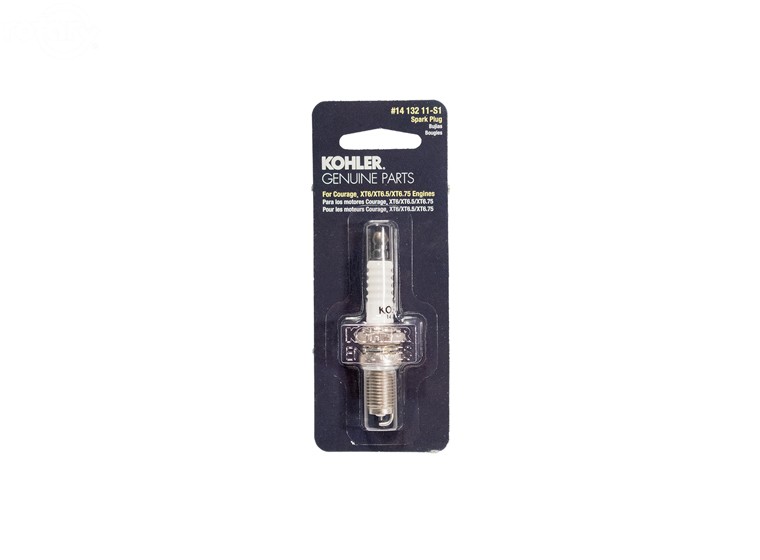 Kohler XT6 XT-6 Engine Spark Plug 14 132 11-S1 in Carded Pack