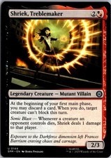 Shriek, Treblemaker 144 Uncommon Marvel's Spider-Man Magic: The Gathering NM