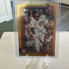 2025 Topps Series 1 - Dansby Swanson #303 Gold Holofoil /50