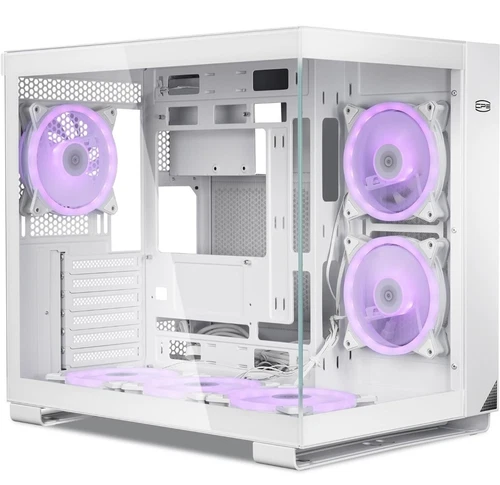 PCCOOLER CPS C3T500 AIRFLOW Mid-Tower ATX/M-ATX/ITX Case, 6 120mm PWM ARGB Fans