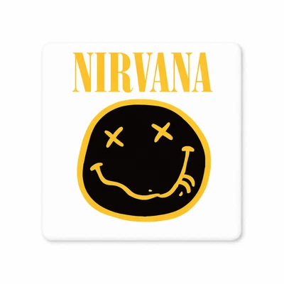 MAGNET AIMANTE FRIGO 5X5 cm HARD ROCK - NIRVANA - Photo 1/3