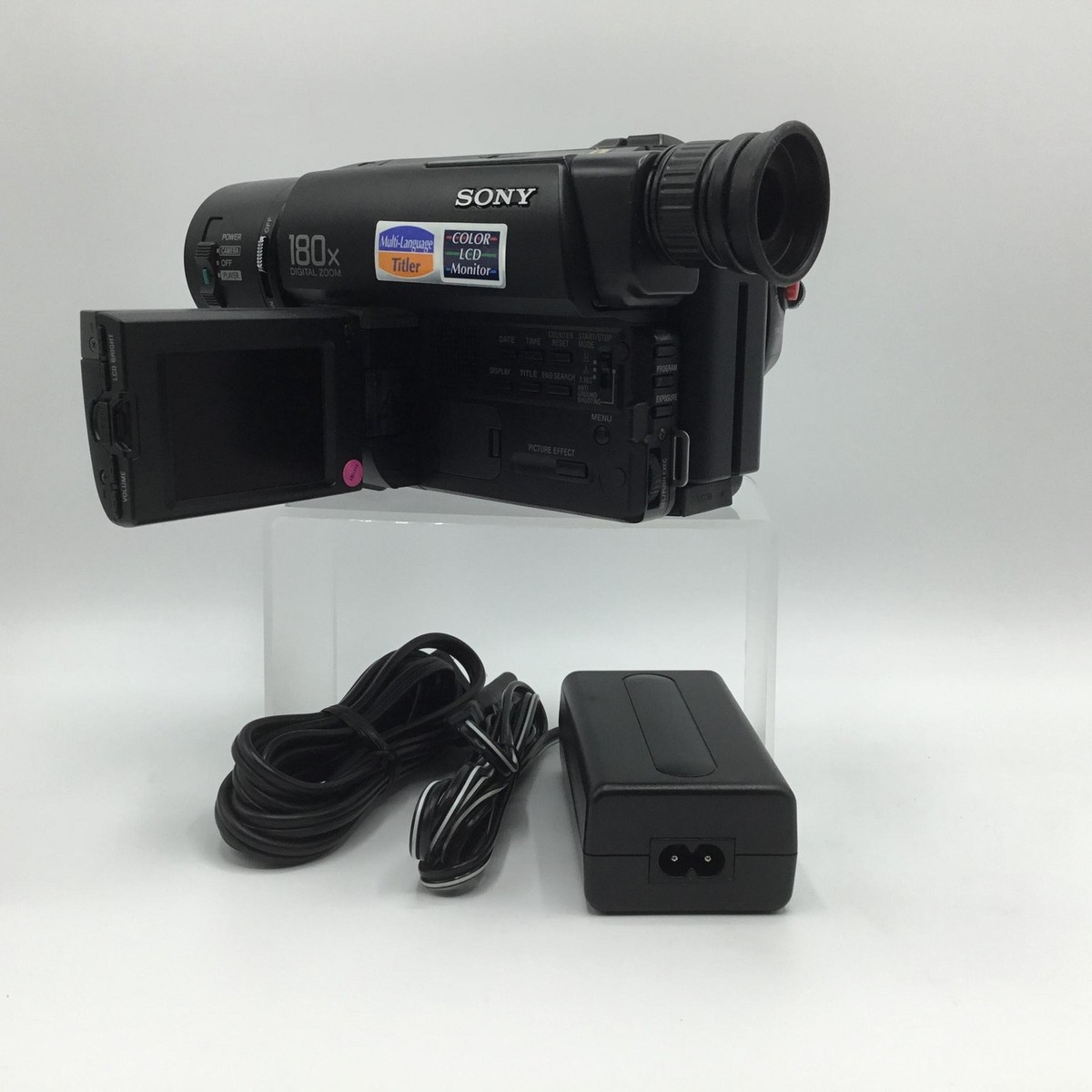 Sony PAL Standard 8 Handycam 8mm Analogue Camcorder Video Transfer