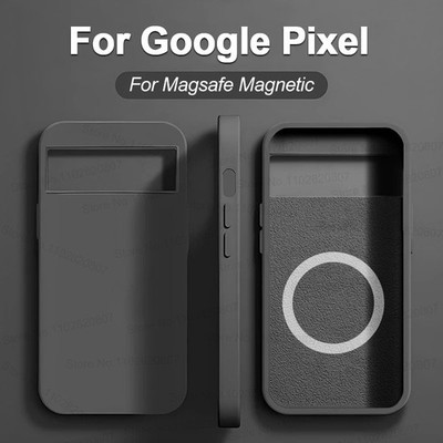 Magsafe Hülle für Google Pixel 8 7 6 Pro Magnetische Silikon Handy Schutz Case