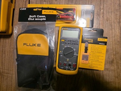   Fluke FLUKE 87-V  Multimeter, Proving Unit, Case  and LEADS