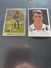 Marco TARDELLI    Calciatori 1984/85 EDIS . Fresh from Pack # 122 & 308