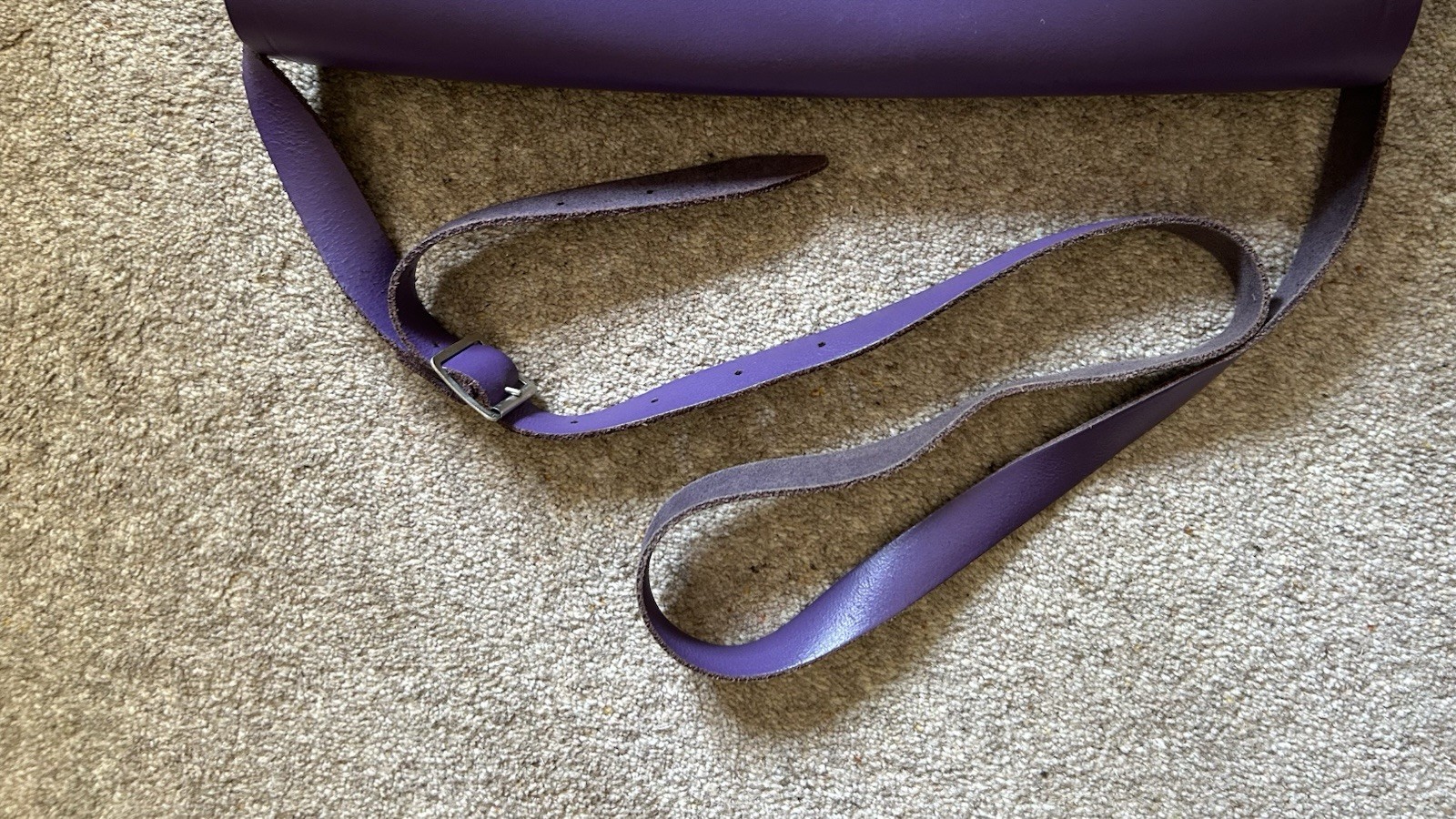 Cambridge Satchel Company Batchel/Satchel Purple 14inch - Shoulder/Cross Body image 9