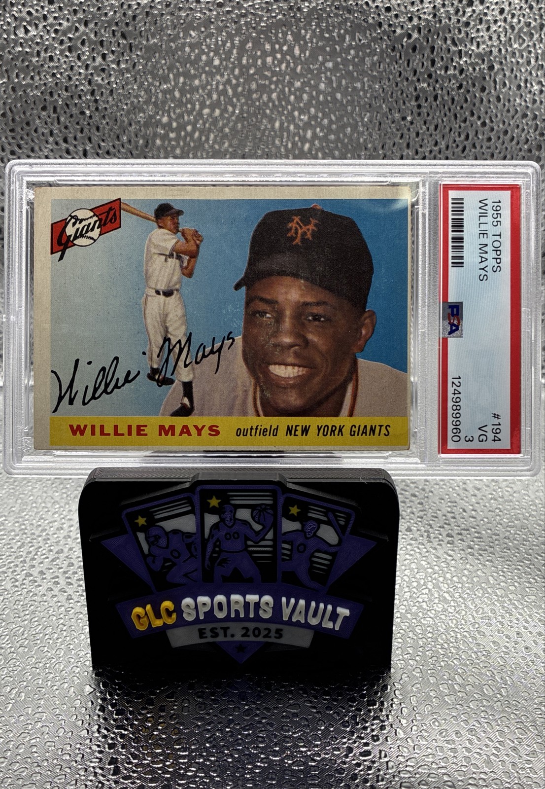 1955 Topps - High # Willie Mays #194 PSA 3