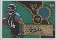 2015 Topps Triple Threads Rookie Relics Emerald 6/50 TJ Yeldon Auto a2e
