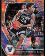 2021 Panini Prizm Draft Picks #43 Jeremiah Robinson-Earl Orange Ice