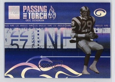 2005 Donruss Elite Passing the Torch Blue Steven Jackson Eric Dickerson HOF 4g8