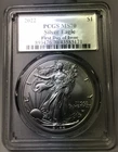 2022 .999 Silver American Eagle - PCGS MS70 FDOI First Day of Issue
