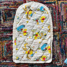 VTG Winnie The Pooh Quilted Baby Changing Pad Disney Sears Nursery
