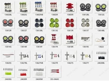 Alloy metal Upgrade parts Red Fits ECX 1/24 Barrage 1:24 FTX/ RGT Rc crawler car