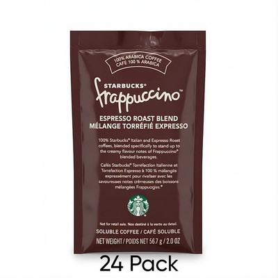 Starbucks Frappuccino Espresso Roast Blend 2oz (24 Pack) BB:04/23/2027