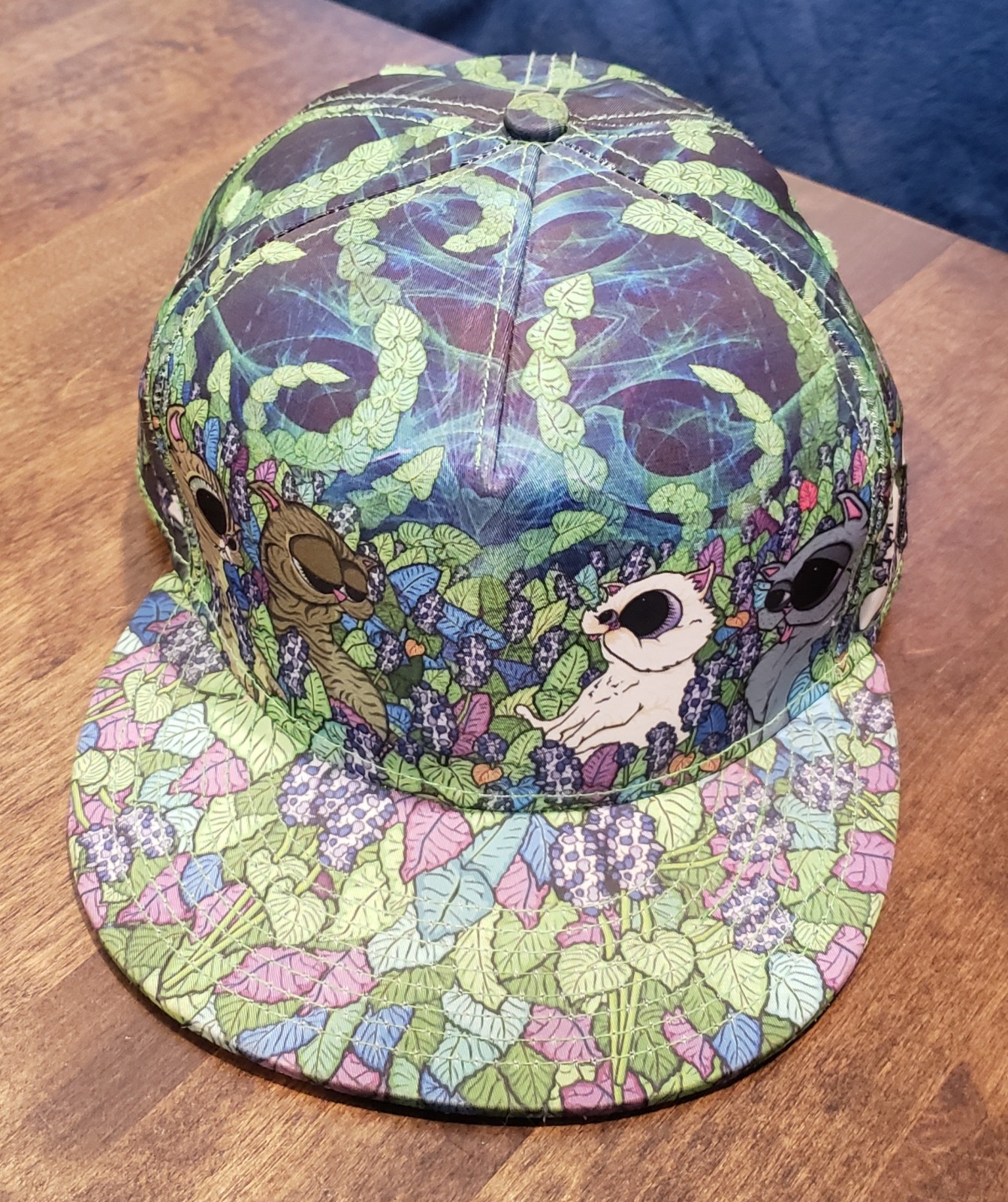 Alternative Intelligence Psychedelic Cats RARE Fi… - image 1