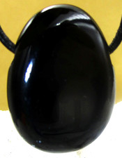 ONYX   TROPFEN  Trommelstein gebohrt   A-Qualität   EDELSTEIN  ANHÄNGER   Nr.54