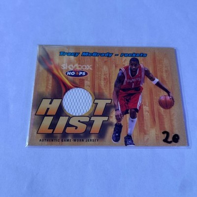 04 05 fleer skybox hot list Tracy McGrady jersey basketball sports card