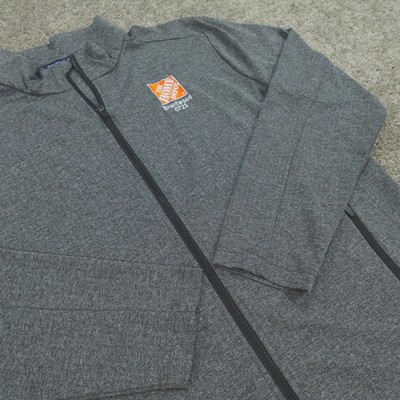 Devon & Jones Jacket Mens Extra Large The Home Depot Employee Staff Full Zip