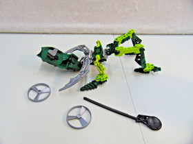 Lego Bionicles 8746  Visorak Keelerak, 2005 Canister and Figure Only