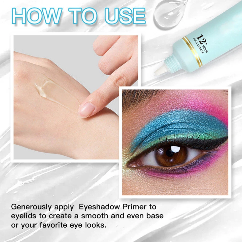 Corrector hidratante base de sombra de ojos imprimación de sombra de ojos impermeable Foto 4 de 4