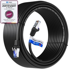 CAT6A Outdoor Netzwerkkabel Patchkabel Außen...