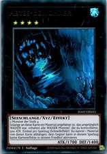 TCG Yu GI OH Karte Abyss-Bewohner Ra02-DE033 Ultra Rare