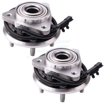 2xFront Wheel Hub Bearing For 2007-12 Jeep Liberty 2007-11 Dodge Nitro 4-Door V6