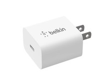 BELKIN BBC005-WH White 20W USB-C PD Wall Charger with PPS