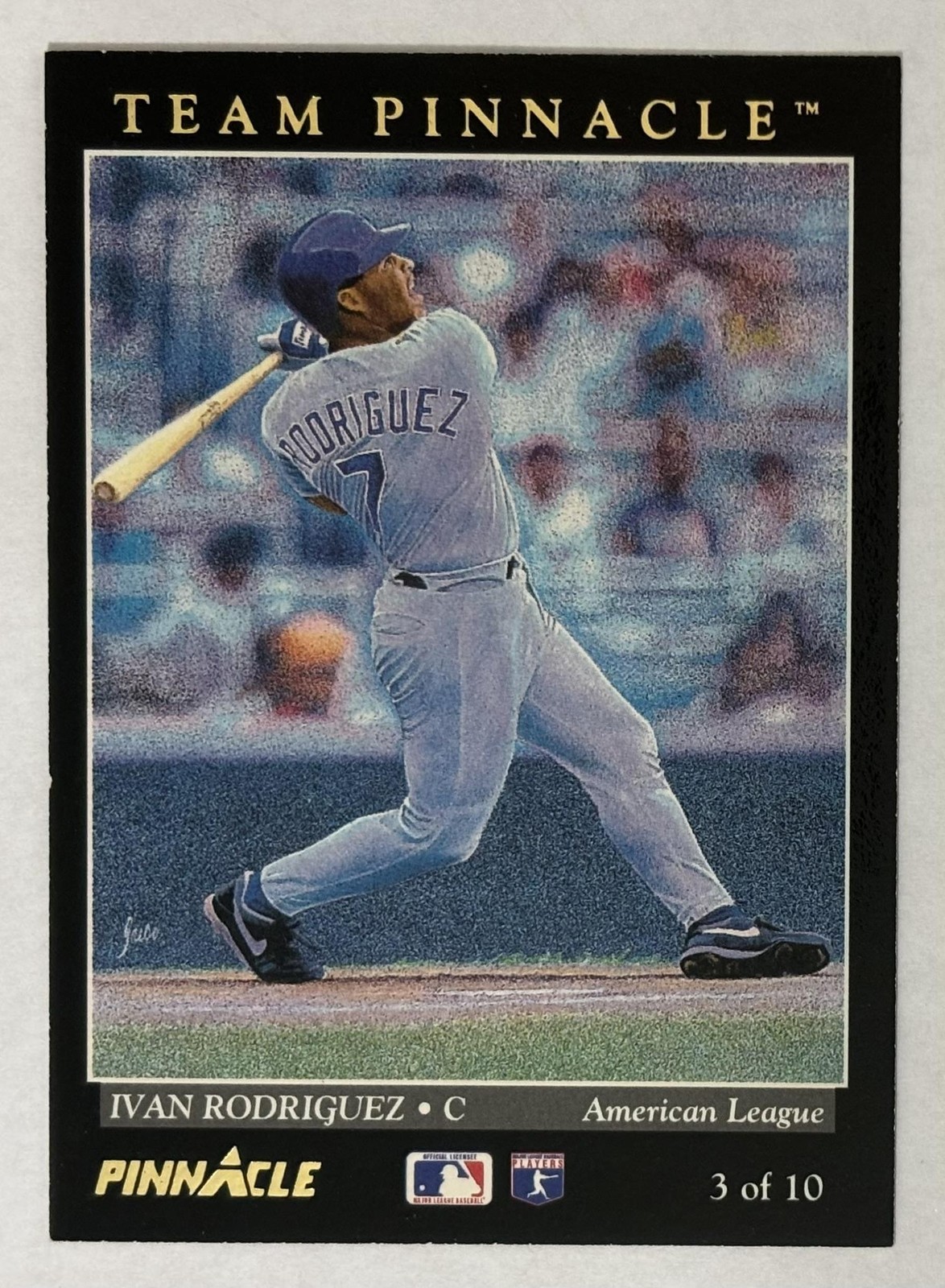 Ivan Rodriguez / Darren Daulton 1993 Pinnacle Team Pinnacle #3 -
